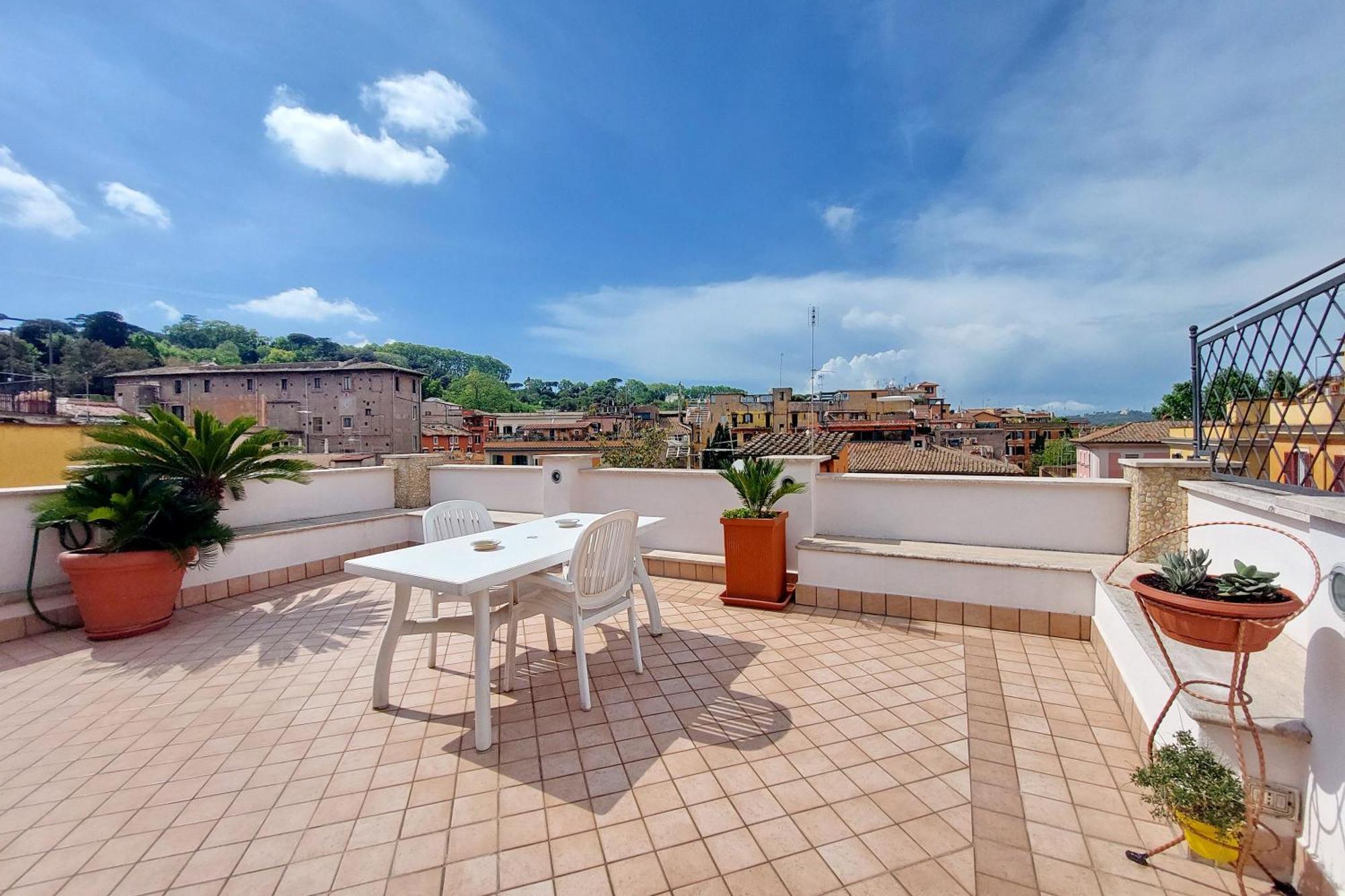 Hospedagem domiciliar Magic Trastevere On Roof Terrace *