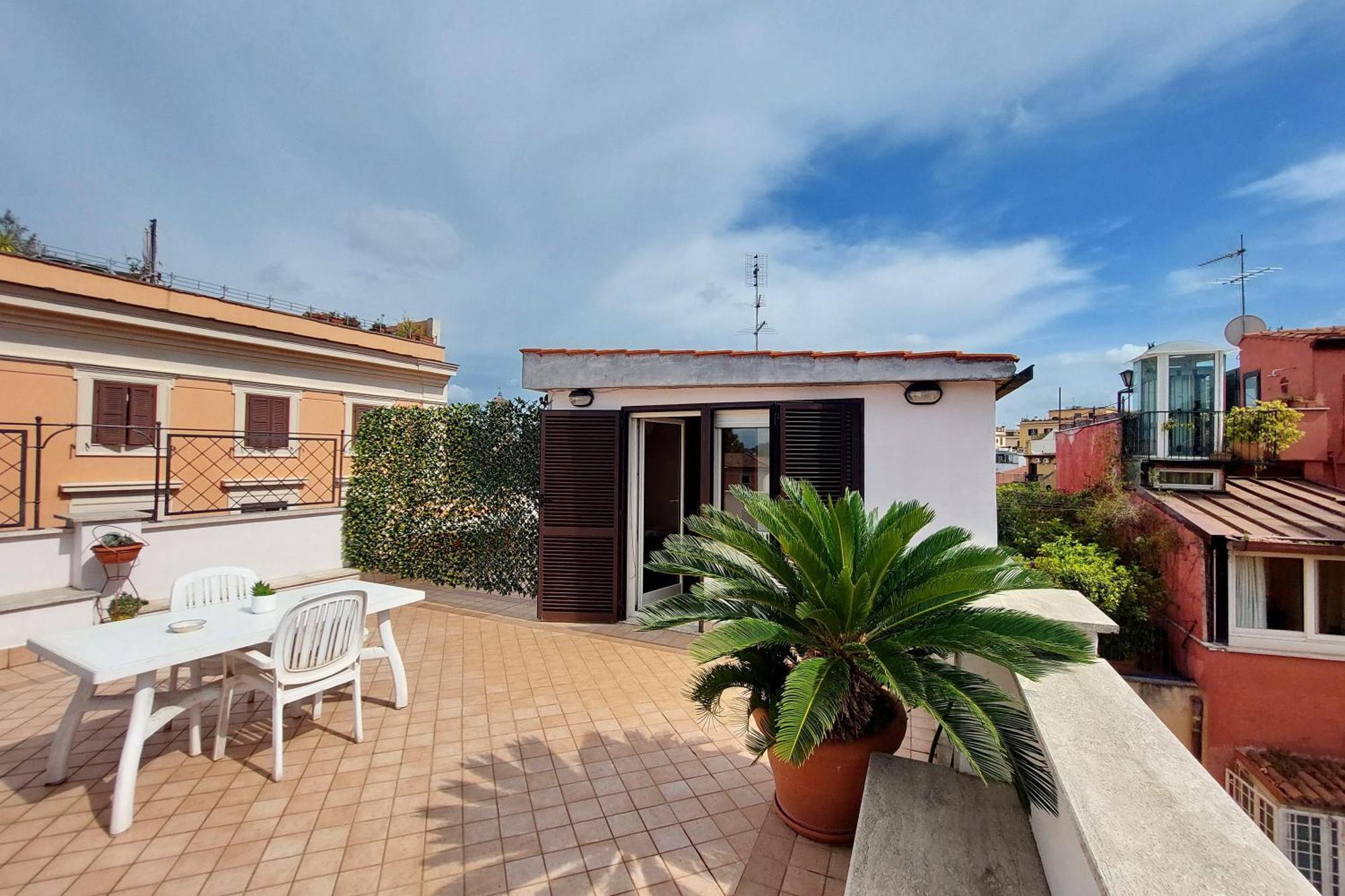 Magic Trastevere On Roof Terrace Hospedagem domiciliar