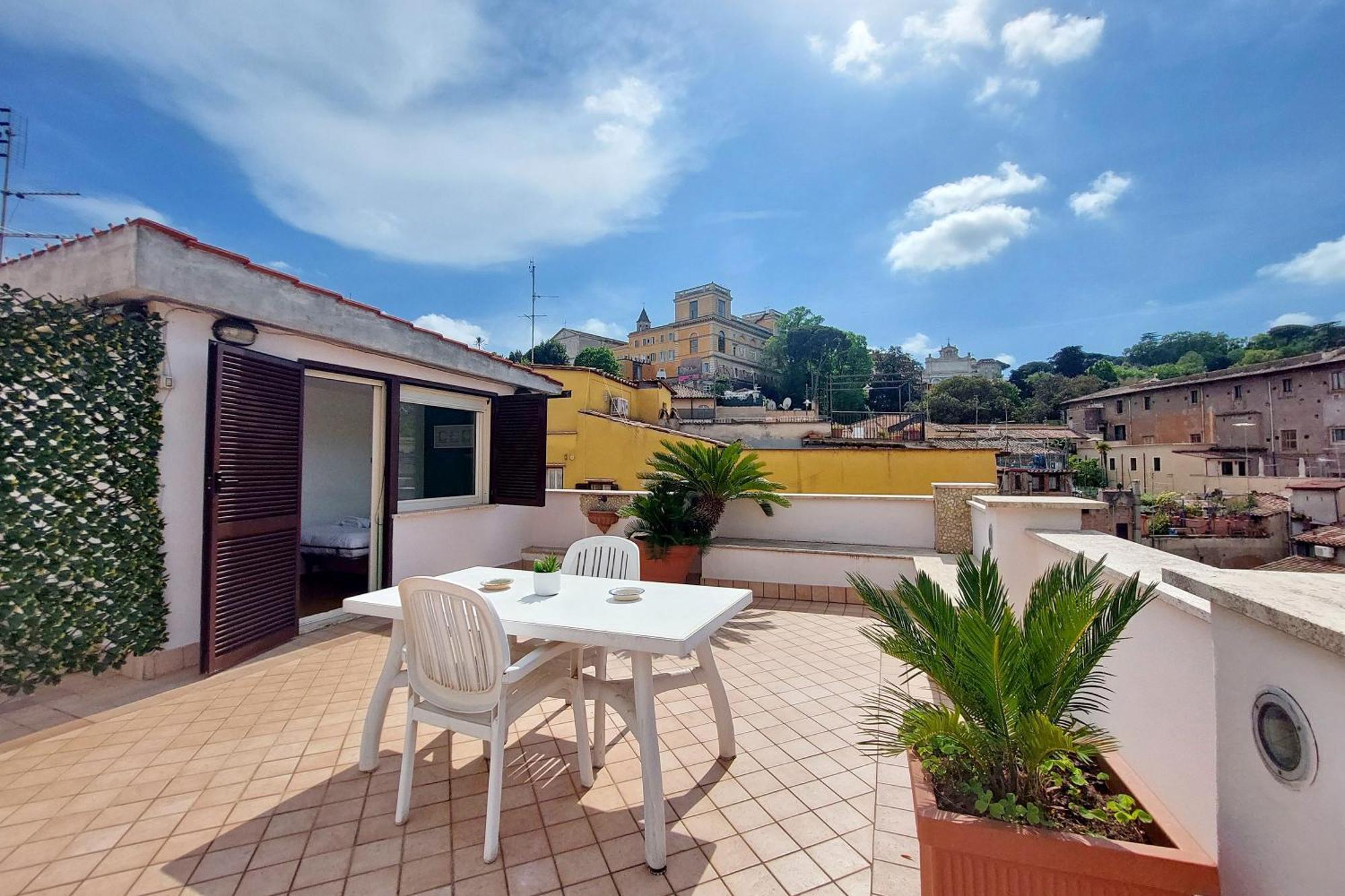 Magic Trastevere On Roof Terrace * Roma