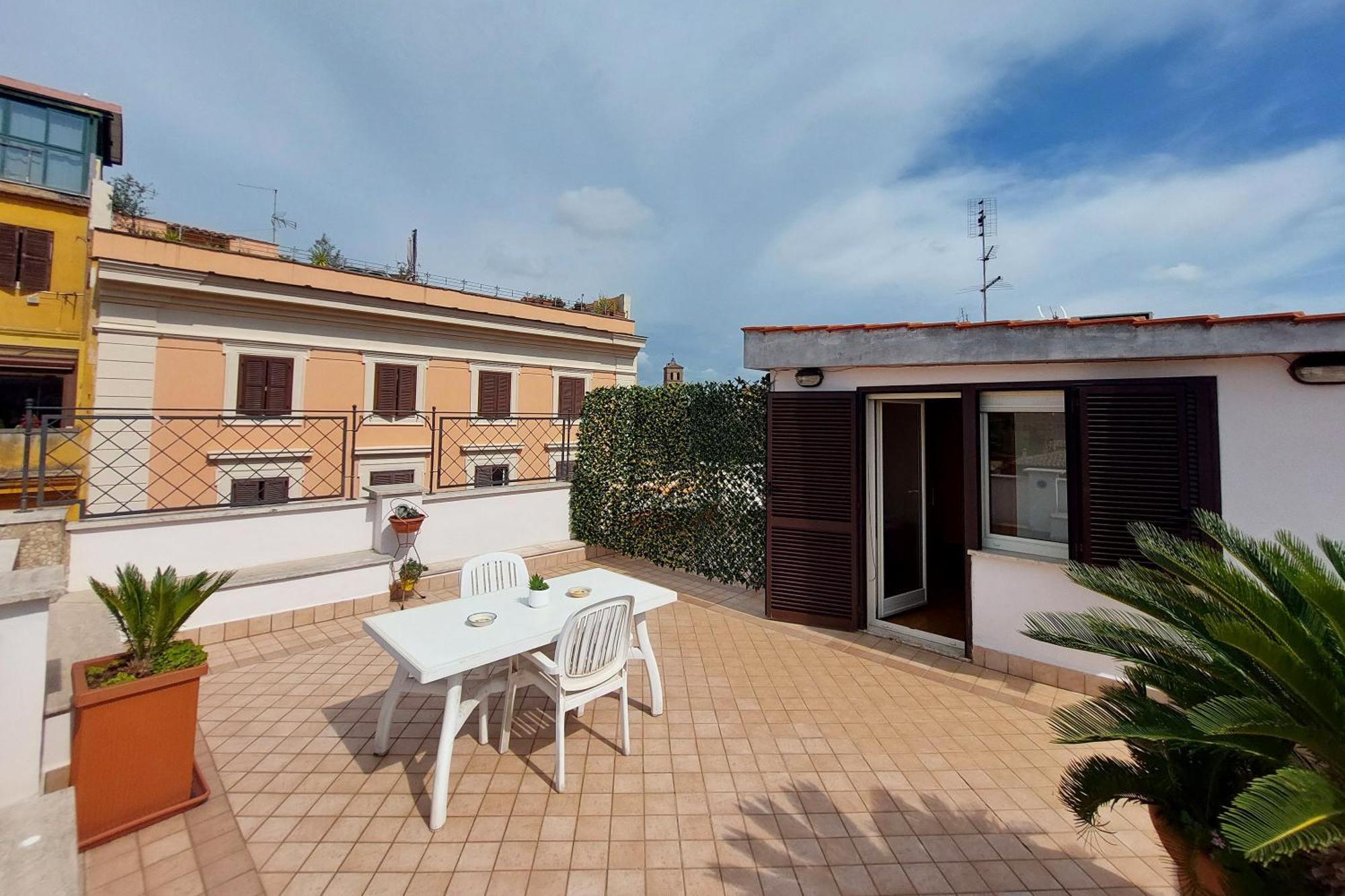Hospedagem domiciliar Magic Trastevere On Roof Terrace *