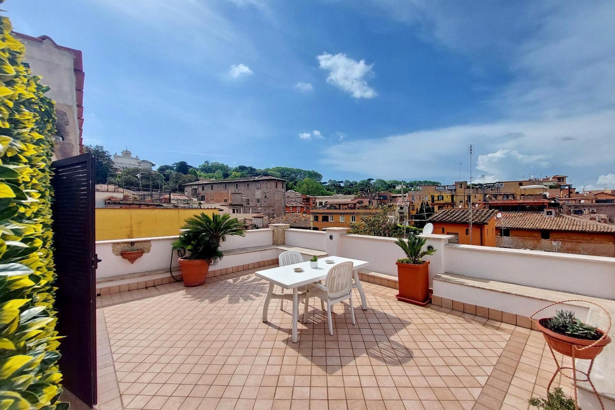 Hospedagem domiciliar Magic Trastevere On Roof Terrace *